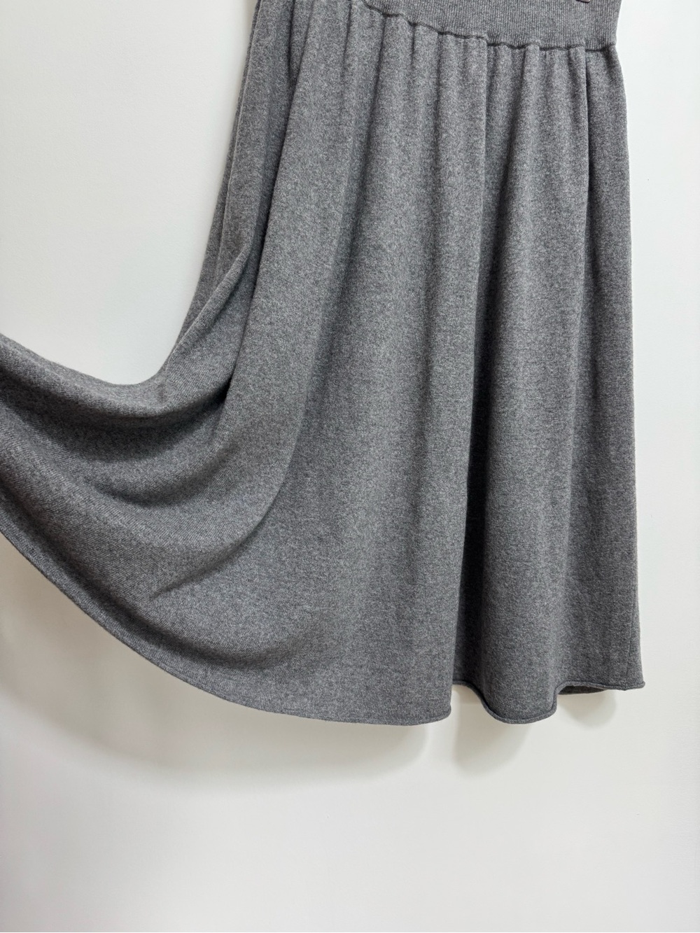 Lafayette 148 Wool Cashmere Full Circle Midi Skirt Preppy Old Money Quiet Luxury - Picture 5 of 11